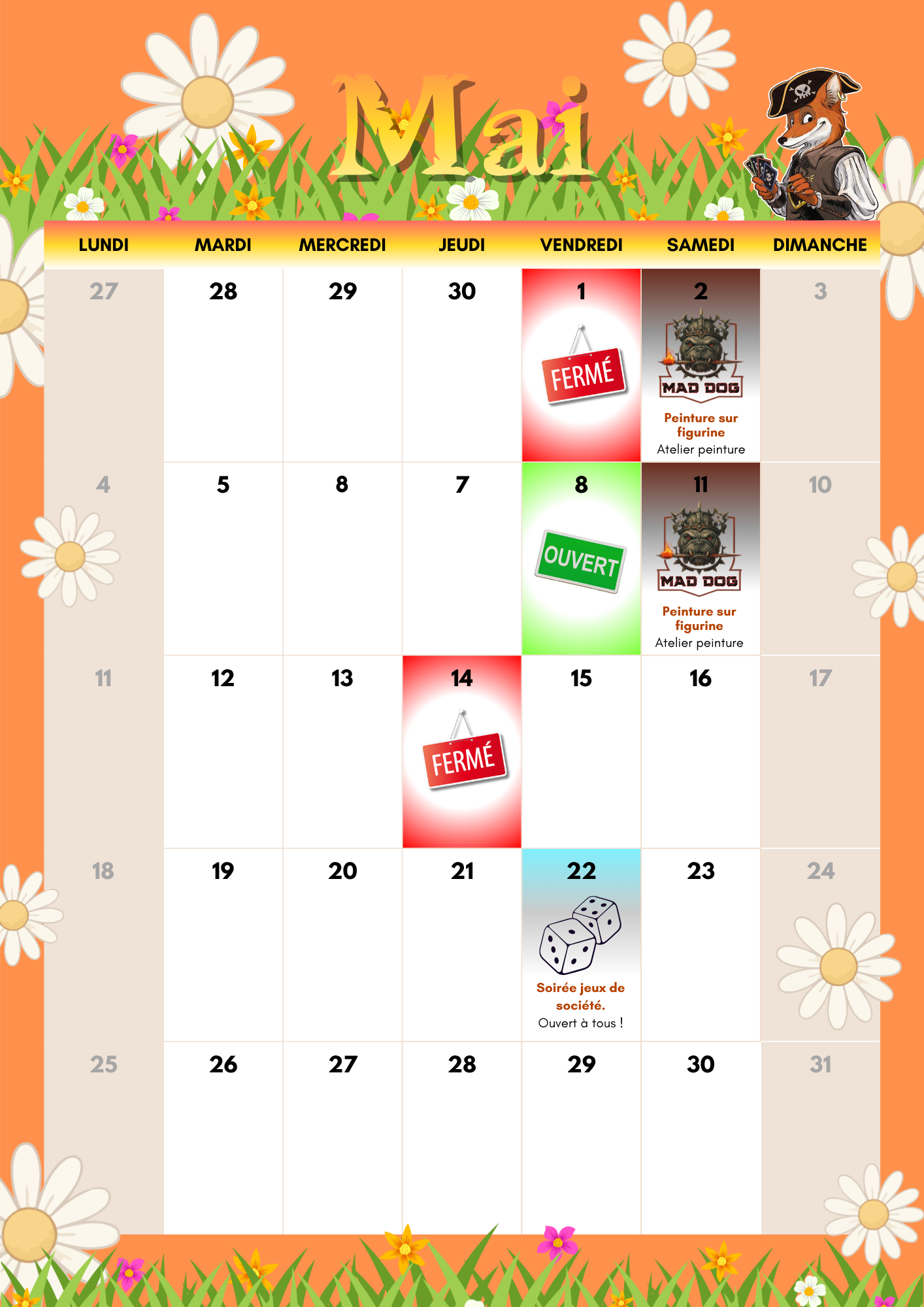 Calendrier CDJ MAI Calendrier CDJ MAIV2